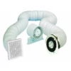 Airvent 100mm Shower In-Line Standard Fan With Timer & Light Kit - 434448A