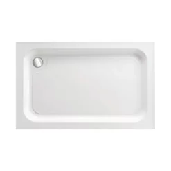 Just Trays Merlin Raised 1200 X 800mm Stone Resin Shower Tray - 4 Ups