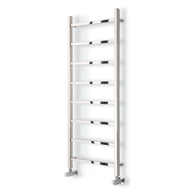 Towelrads Diva Polished Stainless Steel Heated Towel Rail 1200x500mm - 230007 3 Towelrads Diva Polished Stainless Steel Heated Towel Rail 1200x500mm - 230007