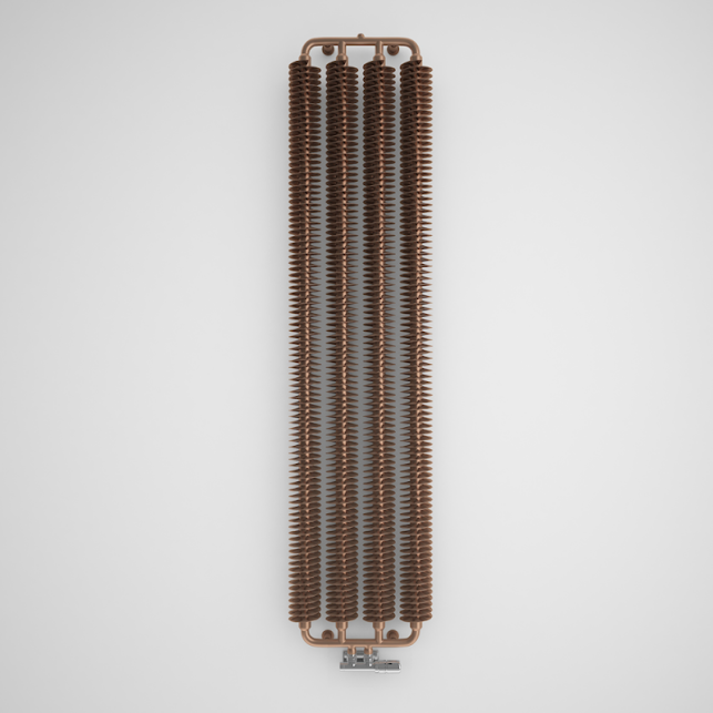 Terma Ribbon V Designer Radiator 1720x390mm Bright Copper - WGQ16172039KBCOZX 5 Terma Ribbon V Designer Radiator 1720x390mm Bright Copper - WGQ16172039KBCOZX - Image 3