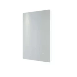 RAK Ceramics Amethyst 500x700 LED Illuminated Portrait Mirror With Demister Shavers Socket And Touch Sensor Switch - RAKAME5001
