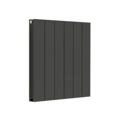 Towelrads Ascot Anthracite Aluminium Single Designer Radiator 600x612mm - 510100