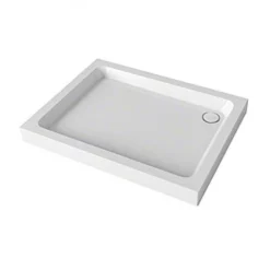 Mira Flight Deep 1200 X 900mm Stone Resin Shower Tray With Waste