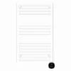 TCP Smart 500W Electric Towel Radiator White - SMAWHTOWRAIL500W05EW