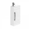 Essential Nevada 400mm Cloakroom Basin Unit With Basin White - EFP306WH