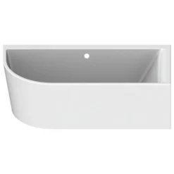BC Designs Calverton 1700mm X 800mm Freestanding Right Hand Corner Bath White - BAE013