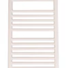 Discount Straight White Towel Rail 764mm X 500mm - 5M7