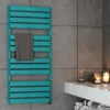 Terma Warp T One Electric Towel Rail 1110x500mm Matt Teal - WWWTN111050K5M8E8P 1 Terma Warp T One Electric Towel Rail 1110x500mm Matt Teal - WWWTN111050K5M8E8P -UK Bathroom Supplies Sales dc078ed0 83a2 4610 aa87 8250e595cc85