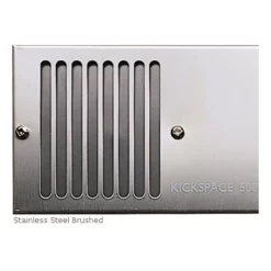 Myson Kickspace 500E / 500 Duo Grille - Brushed Stainless Steel - EBSG500
