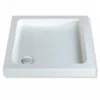MX Classic Deep 760 X 760mm Stone Resin Square Shower Tray With Waste