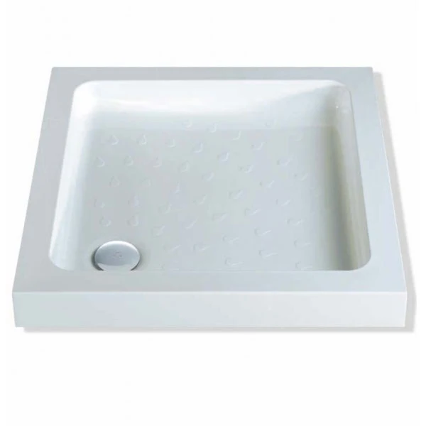 MX Classic Deep 1000 X 1000mm Stone Resin Square Shower Tray With Waste 3 MX Classic Deep 1000 X 1000mm Stone Resin Square Shower Tray With Waste