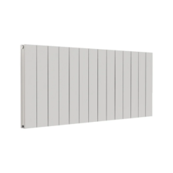 Towelrads Ascot White Aluminium Single Designer Radiator 600x1227mm - 510032