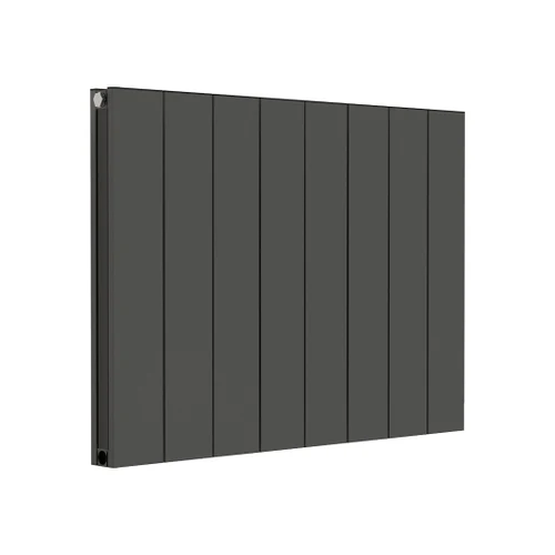 Towelrads Ascot Anthracite Aluminium Single Designer Radiator 600x817mm - 510101 3 Towelrads Ascot Anthracite Aluminium Single Designer Radiator 600x817mm - 510101
