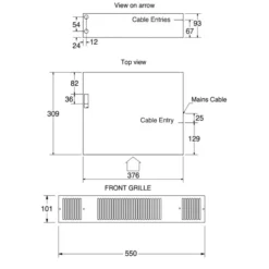 Myson Kickspace 600 Hydronic Plinth Heater - 3KICK600 -UK Bathroom Supplies Sales e23d5b4e 916b 41f0 8843 a19da35faeea