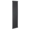 Ultraheat Anthracite 2 Column Radiator 900mm X 376mm - C2090408-A
