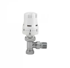 Ultraheat 15mm Angled TRV - White - UAW850N