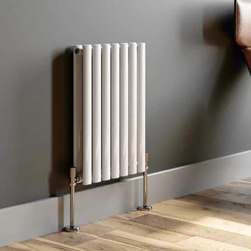 DuraTherm Horizontal Oval Tube Double Panel Designer Radiator - 600 X 420mm White 5 DuraTherm Horizontal Oval Tube Double Panel Designer Radiator - 600 X 420mm White - Image 3