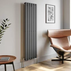 DuraTherm Vertical Single Flat Panel Designer Radiator - 1600 X 452mm Anthracite -UK Bathroom Supplies Sales e3e84c44 4f31 4e08 8d2f 521de99bf6a6