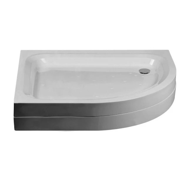 Just Trays Merlin Raised 900 X 900mm Stone Resin Quadrant Shower Tray - 2 Ups 3 Just Trays Merlin Raised 900 X 900mm Stone Resin Quadrant Shower Tray - 2 Ups