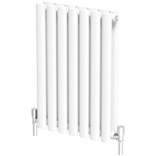 DuraTherm Horizontal Oval Tube Double Panel Designer Radiator - 600 X 420mm White 7 DuraTherm Horizontal Oval Tube Double Panel Designer Radiator - 600 X 420mm White - Image 5
