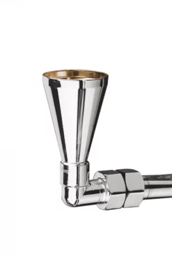 Zip Water Dispenser Tundish - Wall-Mounted Chrome - ZD100