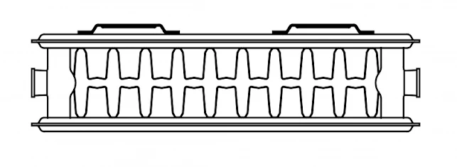 Stelrad Elite K2 Radiator 700mm X 400mm Double Panel Double Convector - 8631 4 Stelrad Elite K2 Radiator 700mm X 400mm Double Panel Double Convector - 8631 - Image 2