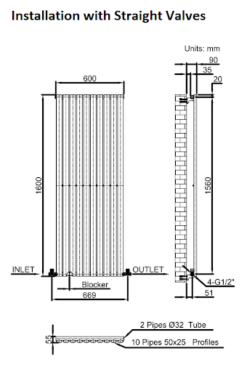DuraTherm Vertical Oval Tube Single Panel Designer Radiator - 1600 X 600mm White 20 DuraTherm Vertical Oval Tube Single Panel Designer Radiator - 1600 X 600mm White -UK Bathroom Supplies Sales f18b52d3 78f2 492b 9935 7c01d29c26c1