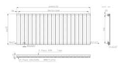 DuraTherm Horizontal Single Flat Panel Designer Radiator - 600 X 1440mm Anthracite -UK Bathroom Supplies Sales f32646bc 4aac 44a6 9773 4e97ca87bdf3