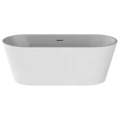 BC Designs Bletchley 1700mm X 750mm Freestanding Double Ended Bath White - BAE002