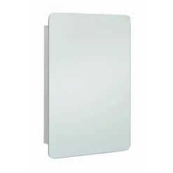 RAK Ceramics Uno Stainless Steel Single Cabinet With Mirrored Door - 12SL366A