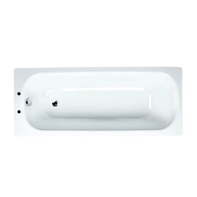 Essential 1500 X 700mm Single Ended Steel Bath With 2 Tap Holes White - ESB001 3 Essential 1500 X 700mm Single Ended Steel Bath With 2 Tap Holes White - ESB001