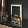 Flavel Raglan Balanced Flue Gas Fire Manual Control Brass