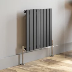 DuraTherm Horizontal Single Flat Panel Designer Radiator - 600 X 604mm Anthracite -UK Bathroom Supplies Sales f731919c 8280 4410 bd5e ba57f66ab5d1