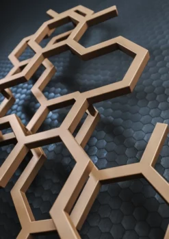 Terma Hex Designer Radiator 1200x486mm Bright Copper - WGH2X122048KBCOZX -UK Bathroom Supplies Sales fc6b865d 1482 4909 93a0 473a6e14ce86