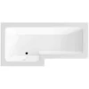 BC Designs SolidBlue L 1700mm X 850mm Left Handed L Shape Bath White - BAI008 -UK Bathroom Supplies Sales fcf82fef ce3c 4d0a 82e5 a3b2ba351b5a 1