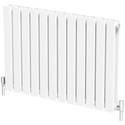 DuraTherm Horizontal Double Flat Panel Designer Radiator - 600 X 912mm White -UK Bathroom Supplies Sales fe3820a8 ef0c 452f a598 a37082b11f4d
