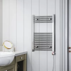 Terma Leo Electric Towel Rail With 43D Element 800x500mm Chrome - WLLLE080050-43D -UK Bathroom Supplies Sales fe5ebdb0 622c 494e bc62 b29157db7800
