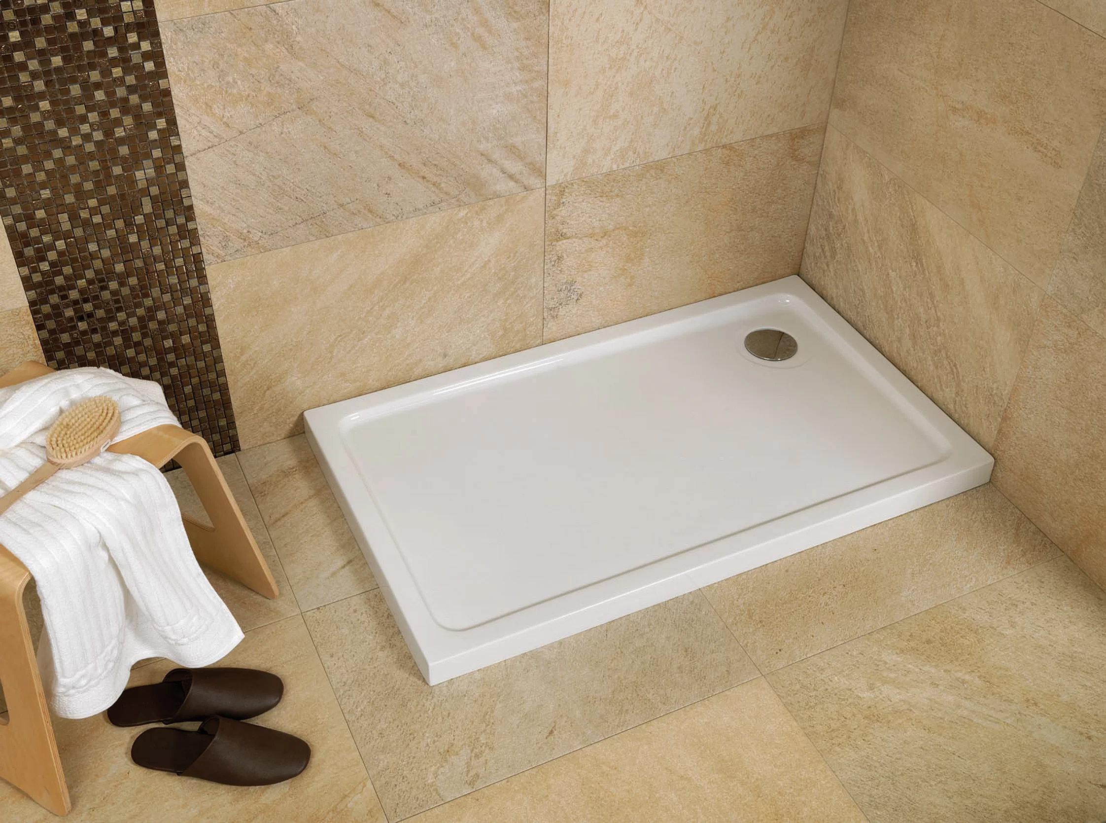 Front Page -UK Bathroom Supplies Sales scottie shower tray in white